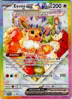 Eevee ex - Promo SV: Scarlet & Violet Promo Cards 174 NM - Image 1