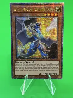 Yu-Gi-Oh QC Stampede White Dragon Wyverburster QCSR RA04-EN203 NM!!! - Image 1