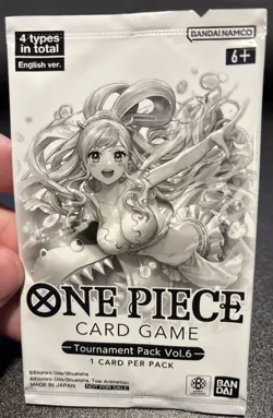 Tournament Pack Vol. 6 - One Piece Card Game - Bandai - SEALED NEW - English - Image 1