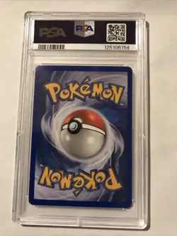 Pokemon PSA 6 Rocket's Hitmonchan Reverse Holo Best of Game Promo Winner Stamp - Image 2