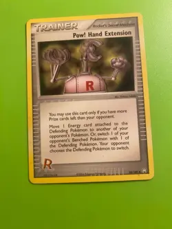 Pow! Hand Extension 85/109 Team Rocket Returns Non Holo vintage Pokemon Card TCG - Image 1