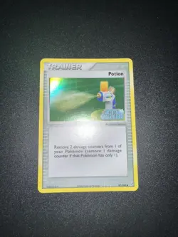 Pokemon Potion 87/100 ex Crystal Guardians Reverse Holo Stamped NM - Image 1