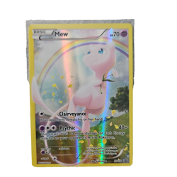 Pokemon TCG Mew XY110 Black Star Promo Full Art Holo Card - Image 1