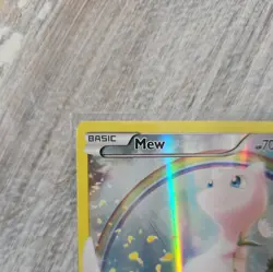 Pokemon TCG Mew XY110 Black Star Promo Full Art Holo Card - Image 3