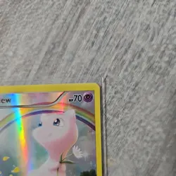 Pokemon TCG Mew XY110 Black Star Promo Full Art Holo Card - Image 4