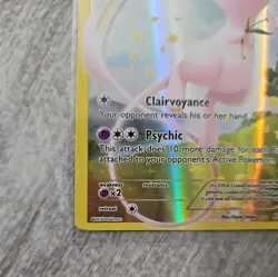 Pokemon TCG Mew XY110 Black Star Promo Full Art Holo Card - Image 5