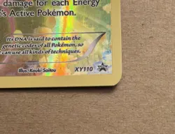Pokemon TCG Mew XY110 Full Art Holo Black Star Promo Card 2016 - Image 2