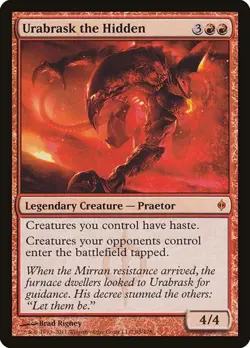 Urabrask the Hidden New Phyrexia LP MTG - Image 1