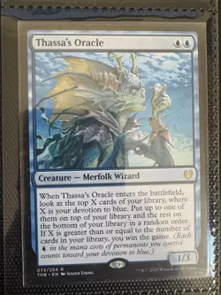 Thassa's Oracle NM Theros Beyond Death Magic the Gathering Card - Image 1