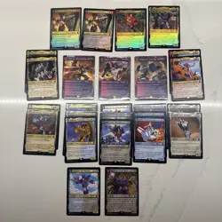 MTG Transformers Lot - 25 Cards - Foils & Rares - Universes Beyond BOT - Image 1