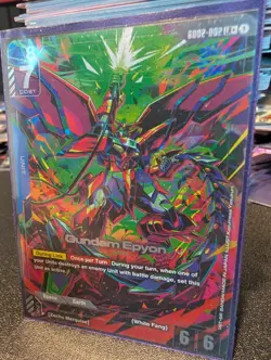 GUNDAM TCG CARD GAME -DUAL IMPACT - GUNDAM EPYON - LR+ - Image 2