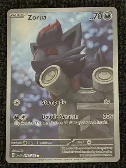Pokemon Zorua Sv: Shrouded Fable Illustration Rare Card 075/064 TCG - Image 1