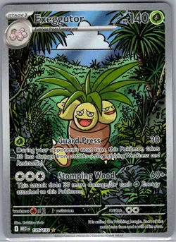 Exeggutor 135/132 ME01: Mega Evolution - Pokemon Card - NM - Image 1