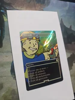 1x Farewell Borderless SURGE FOIL NM - PIP Fallout Magic MTG x1 - Image 2