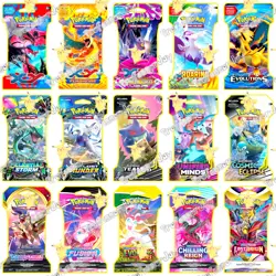 Pokemon TCG Cards XY SM SWSH SV | BRAND NEW SEALED SLEEVED BOOSTER BLISTER PACKS - Image 1