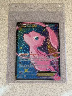 Pokemon Mew EX RC24/RC25 Full Art Holo - Generations Radiant Collection LP - Image 1