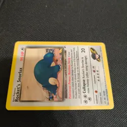 Rocket's Snorlax 033/132 Gym Heroes Regular Pokemon TCG - Image 3