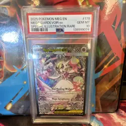 Pokemon Mega Gardevoir ex 178/132 Me01 Special Illustration Rare Holo PSA 10 - Image 1