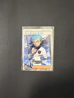 Team Rocket’s Archer 223/182 Holo Pokemon TCG Destined Rivals NM - Image 1