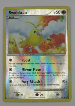 Pokemon TCG - Swablu (Shiny) (SH5) Platinum - Reverse Holo - MP - Image 3