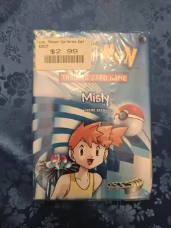 Misty Theme Deck - Gym Heroes - Pokemon TCG Sealed **RARE** - Image 1