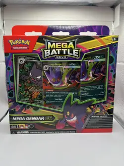 Pokemon TCG Mega Battle Deck Mega Gengar Ex - BRAND NEW SEALED - Image 1