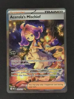 Acerola's Mischief 183/132 Pokemon ME01: Mega Evolution 2025 NM 🔥 - Image 1
