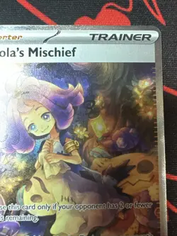 Pokemon TCG Mega Evolutions Acerola's Mischief Sir 183/132 Near Mint Condition - Image 2