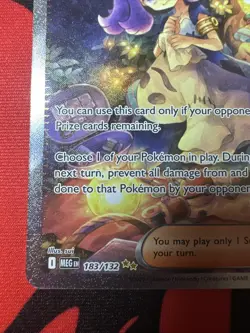Pokemon TCG Mega Evolutions Acerola's Mischief Sir 183/132 Near Mint Condition - Image 4