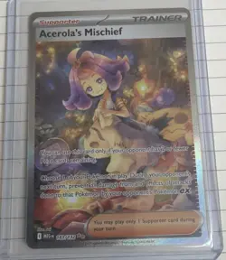 Acerolas Mischief - 183/132 SIR - Mega Evolution - Pokemon TCG - Image 1