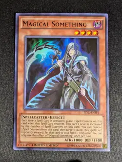 Yugioh - Magical Something TDIL-ENSP1 Limited Edition Ultra Rare NM - Image 1