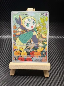 Pokemon TCG Meloetta Black Star Promo 026 Holo Illustration Rare Near Mint - Image 1