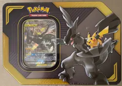 2019 POKEMON PIKACHU & ZEKROM GX SM168 TAG TEAM POWER PARTNERSHIP TIN SEALED - Image 1