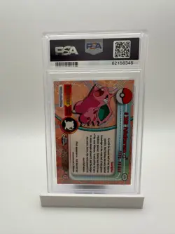 2000 Topps Chrome Pokemon HOLO #32 NIDORAN PSA 9 - Image 2