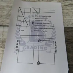 Magic The Gathering MTG Mox Sapphire Unlimited 1993 HP Fair Graded Altered * - Image 4