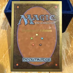 Mox Sapphire Magic Card Power Collectors Edition CE MTG Not Tourney Legal Dented - Image 2