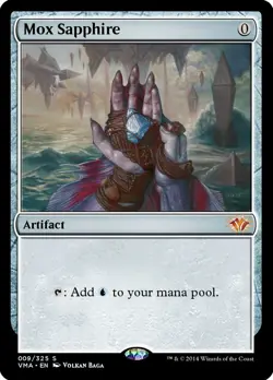 Mox Sapphire Mtg Playtest Copy - Image 1