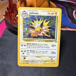 Jolteon 4/64 Holo Rare - Jungle Unlimited - Pokemon TCG 1999 Vintage WoTC - Image 1