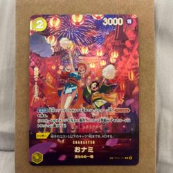 O-Nami (SP Alt Art) OP06-101 R 500 Years in the Future - ONE PIECE Card Japanese - Image 1