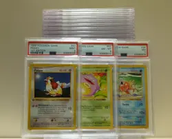 Pokemon 1st Edition Limited Base Set SHADOWLESS PSA 7, 8 & 9 Singles - Image 1
