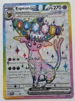 Espeon ex Svp175 Sv: Scarlet & Violet Promo Cards Holo - Image 1