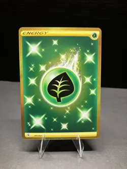 Pokemon TCG Grass Energy (Secret Rare) 283/264 Swsh08: Fusion Strike Holo - Image 1
