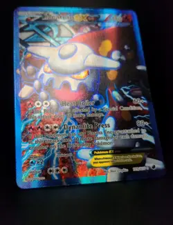 Heatran EX 109/116 Plasma Freeze Full Art Ultra Rare Holo Pokemon Card - NM - Image 2