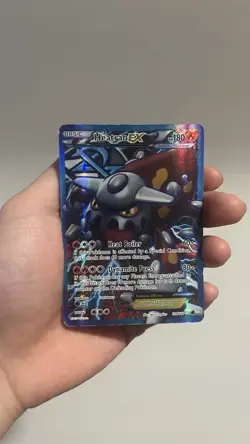 Heatran EX 109/116 Plasma Freeze Full Art Ultra Rare Holo Pokemon Card - HP - Image 1