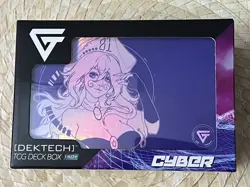 Gem Accessories DekTech Cyber Deck Box Dark Magician Girl NEW - Image 1
