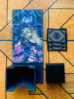 Amanda Lapalme Mana Moon Dark Magician/ Dark Magician Girl Deck Box - Image 1