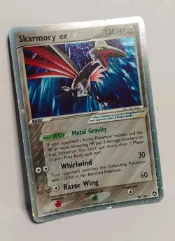Skarmory ex 98/108 EX Power Keepers Ultra Rare Holo Pokemon Card 2007 - Image 3