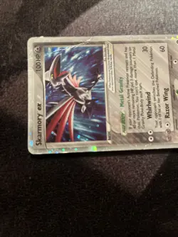 Pokemon TCG Card EX Power Keepers Skarmory ex 98/108 Holo Rare Damaged - Image 4