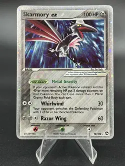 Skarmory ex - 98/108 - EX Power Keepers 2007 - Ultra Rare - LP - Pokemon TCG - Image 1