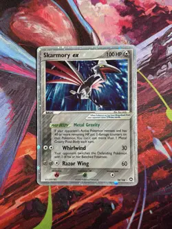 Pokemon TCG Card EX Power Keepers Skarmory ex 98/108 Holo Rare - Image 1